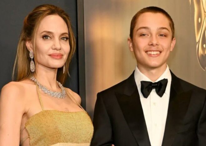 Angelina Jolie’nin oğlu Knox Jolie-Pitt annesiyle davete katıldı! Son hali gündem oldu